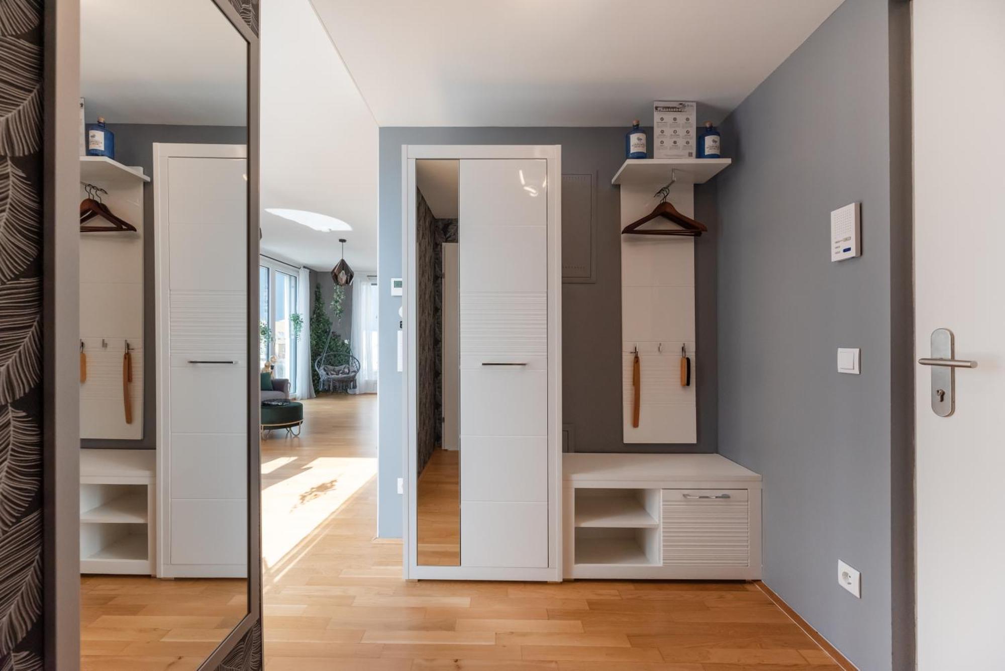 Apartment Mit Traumhafter Dachterrasse & Weitblick Vienna Luaran gambar