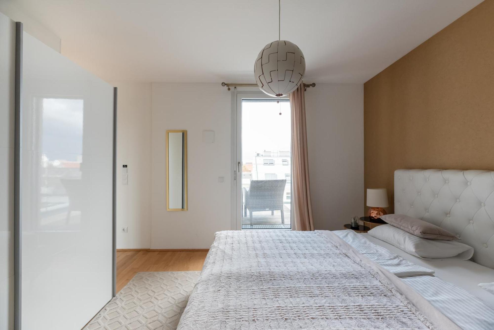 Apartment Mit Traumhafter Dachterrasse & Weitblick Vienna Luaran gambar